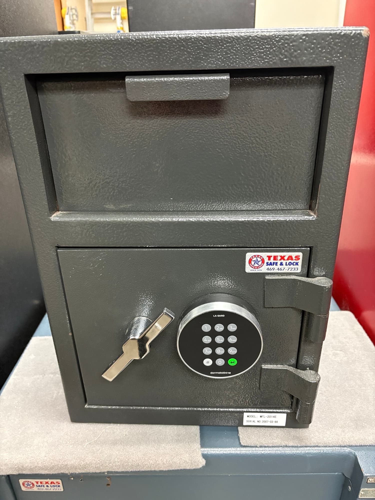2014E - Front Load Depository Safe
