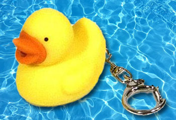 Rubber Ducky Key Chain - Texas Safe & Lock Dallas